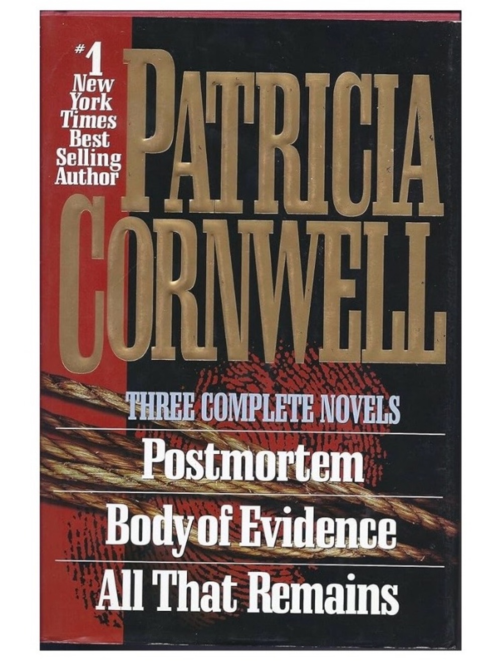 Patricia Cornwell 3 Complete Novels Postmortem/Body of Evidence/All That Remains